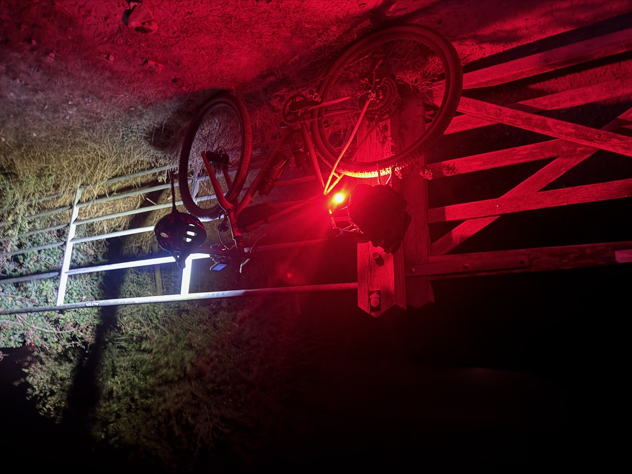 Graham Wardle at Ditchling Beacon at Night